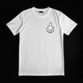 Middle Finger "FUCK ICE" White T-Shirt